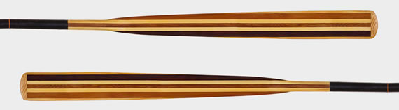 Gram kajak split wood greenland paddle stick