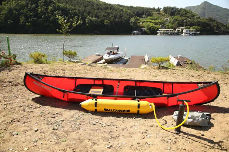 MyCanoe Solo 2 Folding Kayak  With Origami Canoe Accessory Kit