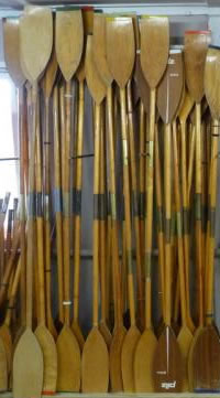 folding kayaks uk - vintage wooden paddles for folding